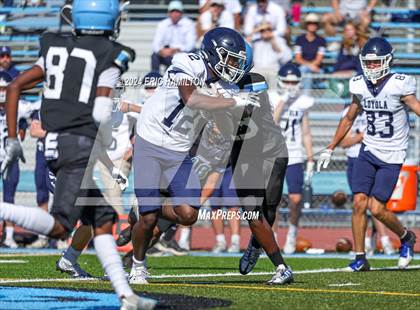 Thumbnail 2 in Loyola @ Carson (Scrimmage) photogallery.