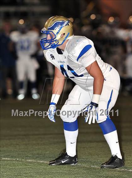 Thumbnail 3 in Los Alamitos vs. Santa Margarita photogallery.