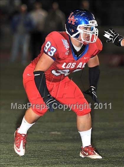 Thumbnail 2 in Los Alamitos vs. Santa Margarita photogallery.