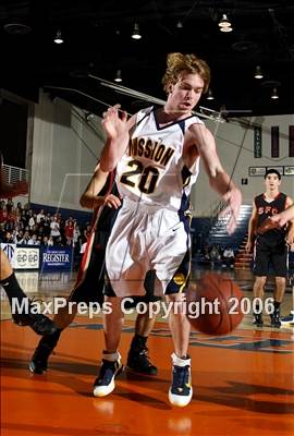 Thumbnail 1 in Santa Fe Christian vs. Mission Prep (CIF SoCal D5 Final) photogallery.