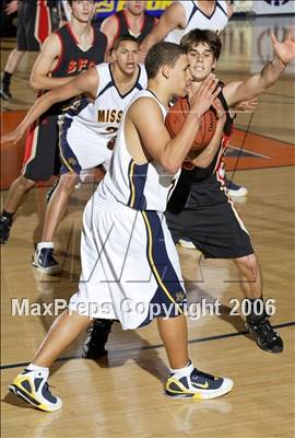 Thumbnail 1 in Santa Fe Christian vs. Mission Prep (CIF SoCal D5 Final) photogallery.
