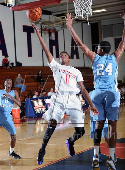 Thumbnail 3 in Leuzinger vs. Sylmar (Rose City Roundball Classic) photogallery.