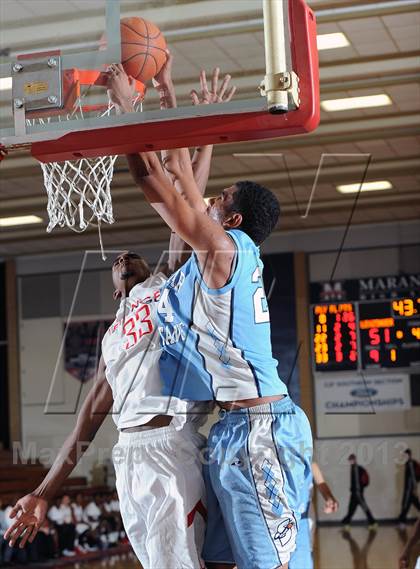Thumbnail 3 in Leuzinger vs. Sylmar (Rose City Roundball Classic) photogallery.