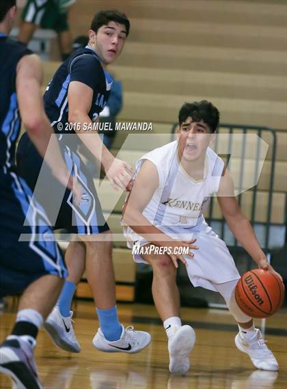 Thumbnail 2 in Kennedy vs Saugus (SFV Invitational) photogallery.