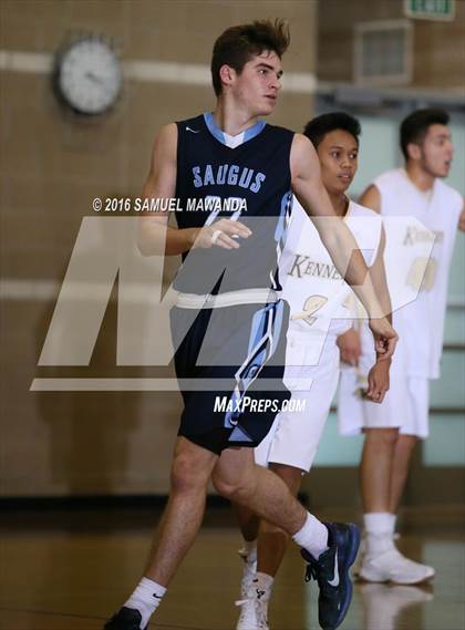 Thumbnail 2 in Kennedy vs Saugus (SFV Invitational) photogallery.