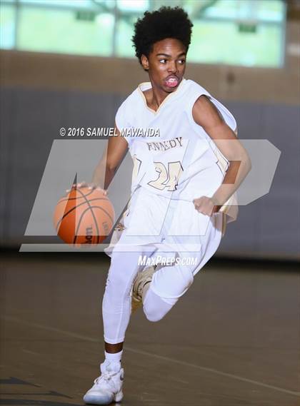Thumbnail 2 in Kennedy vs Saugus (SFV Invitational) photogallery.