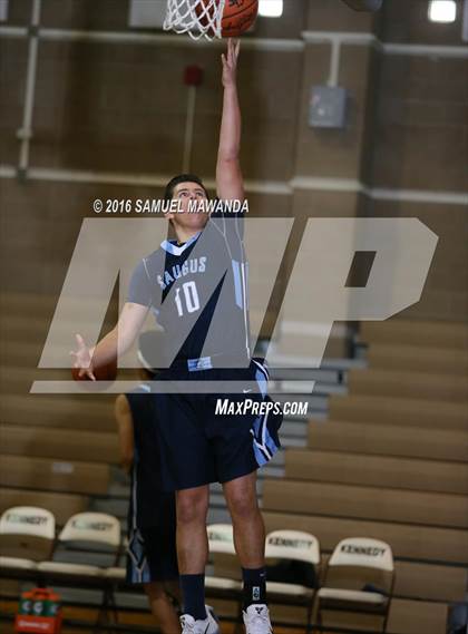 Thumbnail 1 in Kennedy vs Saugus (SFV Invitational) photogallery.