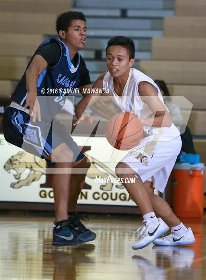 Thumbnail 3 in Kennedy vs Saugus (SFV Invitational) photogallery.