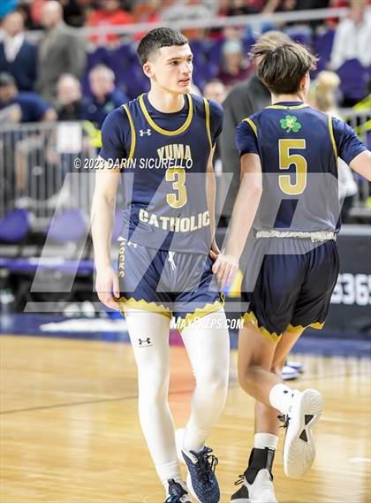 Thumbnail 3 in Yuma Catholic vs Valley Christian (AIA 3A Semifinal) photogallery.