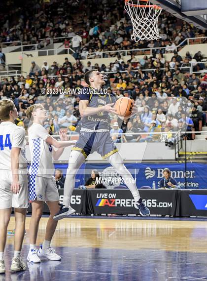 Thumbnail 1 in Yuma Catholic vs Valley Christian (AIA 3A Semifinal) photogallery.
