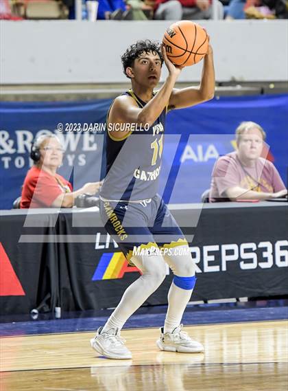 Thumbnail 3 in Yuma Catholic vs Valley Christian (AIA 3A Semifinal) photogallery.