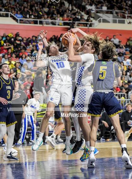 Thumbnail 3 in Yuma Catholic vs Valley Christian (AIA 3A Semifinal) photogallery.