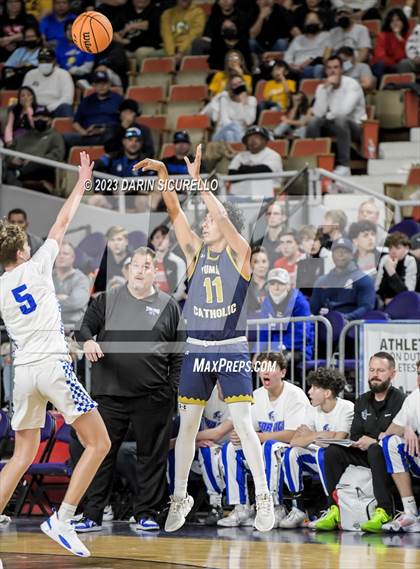 Thumbnail 3 in Yuma Catholic vs Valley Christian (AIA 3A Semifinal) photogallery.
