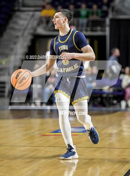 Thumbnail 2 in Yuma Catholic vs Valley Christian (AIA 3A Semifinal) photogallery.