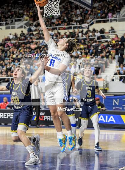 Thumbnail 2 in Yuma Catholic vs Valley Christian (AIA 3A Semifinal) photogallery.