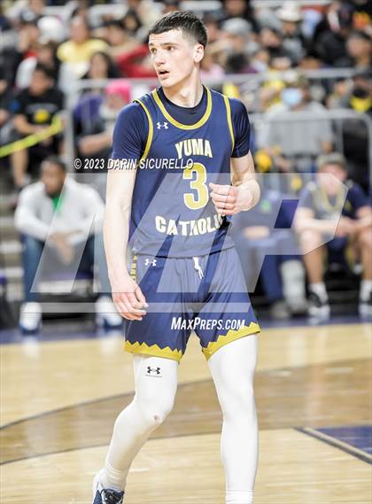 Thumbnail 2 in Yuma Catholic vs Valley Christian (AIA 3A Semifinal) photogallery.