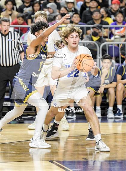Thumbnail 2 in Yuma Catholic vs Valley Christian (AIA 3A Semifinal) photogallery.