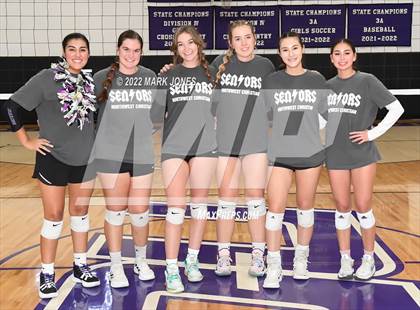 Thumbnail 2 in Wickenburg @ Northwest Christian (Senior Night) photogallery.