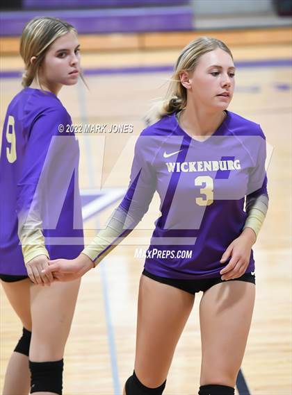 Thumbnail 2 in Wickenburg @ Northwest Christian (Senior Night) photogallery.