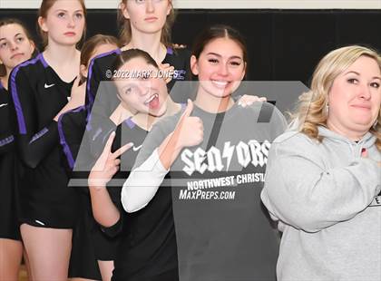 Thumbnail 2 in Wickenburg @ Northwest Christian (Senior Night) photogallery.
