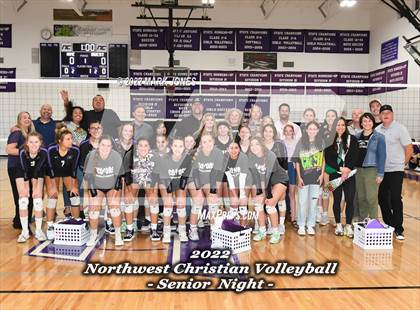 Thumbnail 1 in Wickenburg @ Northwest Christian (Senior Night) photogallery.