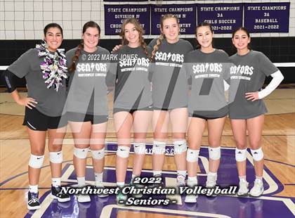 Thumbnail 3 in Wickenburg @ Northwest Christian (Senior Night) photogallery.