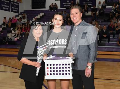 Thumbnail 1 in Wickenburg @ Northwest Christian (Senior Night) photogallery.