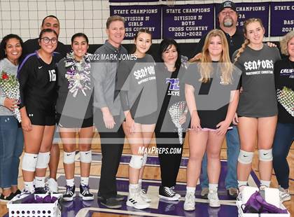 Thumbnail 2 in Wickenburg @ Northwest Christian (Senior Night) photogallery.