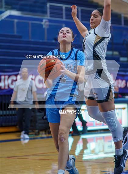 Thumbnail 2 in Emerson vs. Cleburne (Allen Hoopfest Basketball Tournament) photogallery.