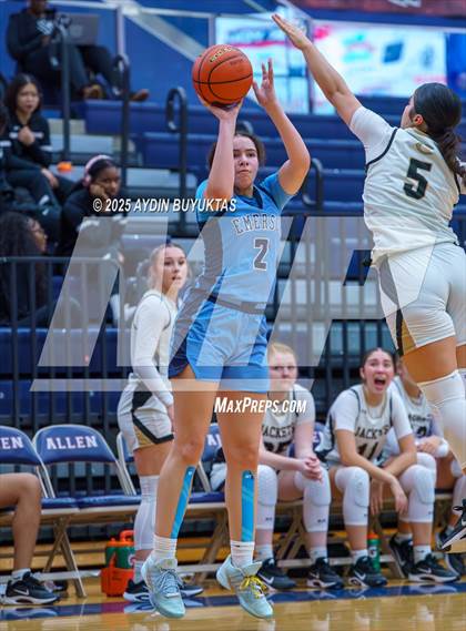 Thumbnail 2 in Emerson vs. Cleburne (Allen Hoopfest Basketball Tournament) photogallery.