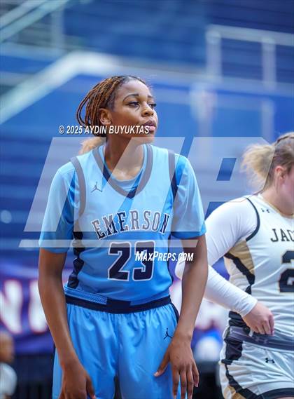 Thumbnail 1 in Emerson vs. Cleburne (Allen Hoopfest Basketball Tournament) photogallery.