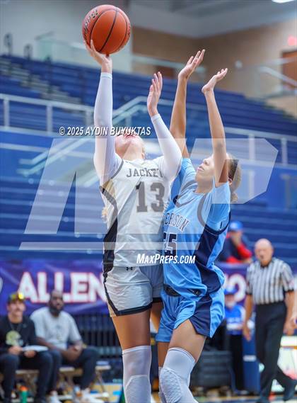 Thumbnail 3 in Emerson vs. Cleburne (Allen Hoopfest Basketball Tournament) photogallery.
