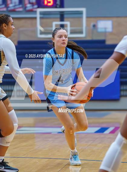Thumbnail 2 in Emerson vs. Cleburne (Allen Hoopfest Basketball Tournament) photogallery.