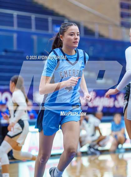 Thumbnail 2 in Emerson vs. Cleburne (Allen Hoopfest Basketball Tournament) photogallery.