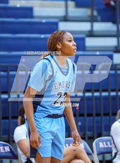 Thumbnail 2 in Emerson vs. Cleburne (Allen Hoopfest Basketball Tournament) photogallery.