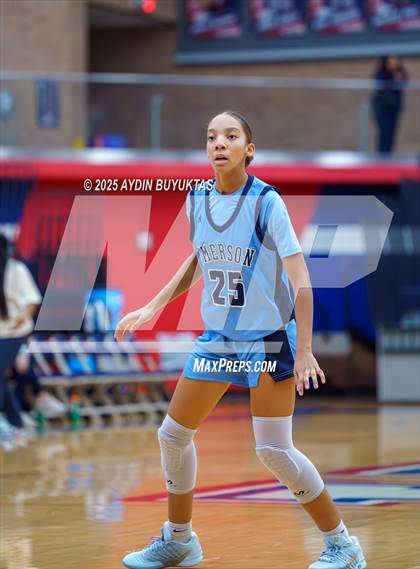 Thumbnail 2 in Emerson vs. Cleburne (Allen Hoopfest Basketball Tournament) photogallery.