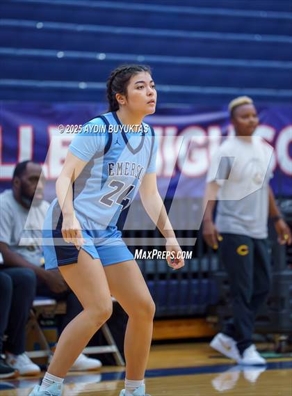 Thumbnail 3 in Emerson vs. Cleburne (Allen Hoopfest Basketball Tournament) photogallery.