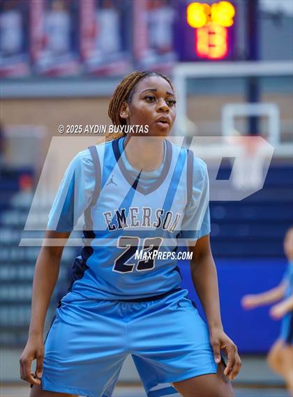 Thumbnail 1 in Emerson vs. Cleburne (Allen Hoopfest Basketball Tournament) photogallery.