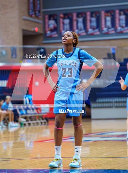 Thumbnail 2 in Emerson vs. Cleburne (Allen Hoopfest Basketball Tournament) photogallery.