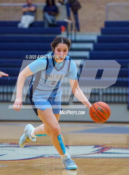 Thumbnail 2 in Emerson vs. Cleburne (Allen Hoopfest Basketball Tournament) photogallery.
