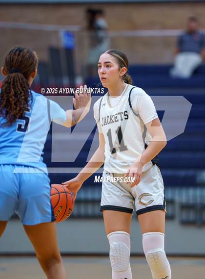 Thumbnail 3 in Emerson vs. Cleburne (Allen Hoopfest Basketball Tournament) photogallery.
