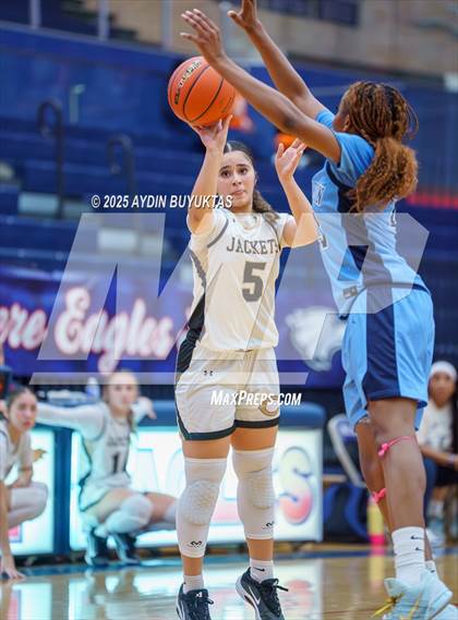 Thumbnail 1 in Emerson vs. Cleburne (Allen Hoopfest Basketball Tournament) photogallery.