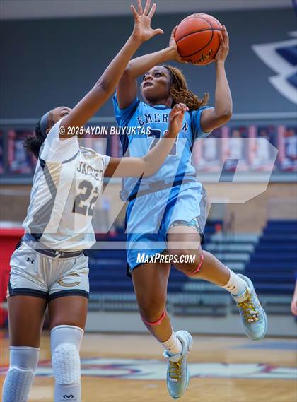 Thumbnail 2 in Emerson vs. Cleburne (Allen Hoopfest Basketball Tournament) photogallery.