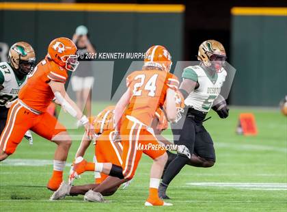Thumbnail 3 in DeSoto vs Rockwall UIL 6A D1 Playoff photogallery.