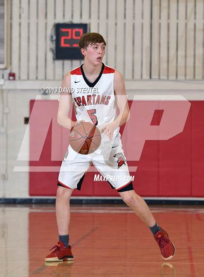 Thumbnail 2 in Redding Christian vs. East Nicolaus (Love of the Game) photogallery.