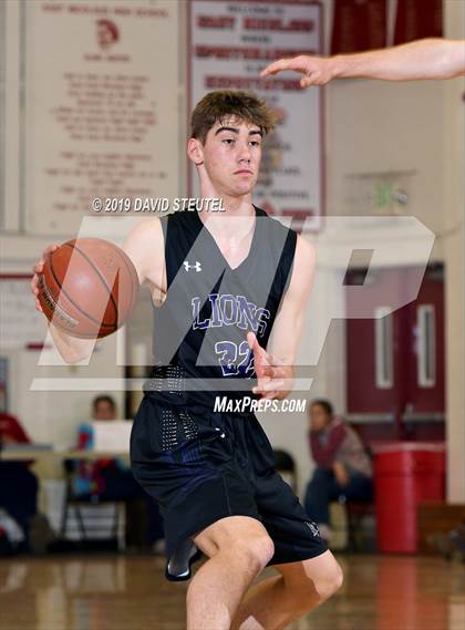 Thumbnail 3 in Redding Christian vs. East Nicolaus (Love of the Game) photogallery.