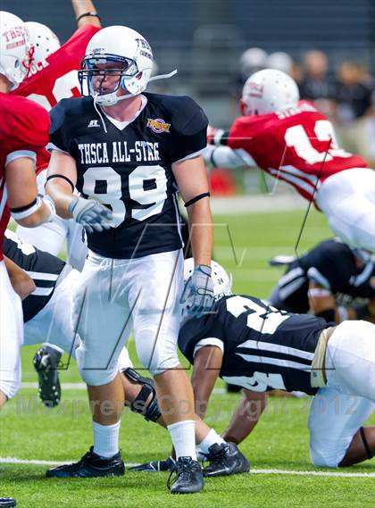 Thumbnail 3 in THSCA All-Star Football Game photogallery.