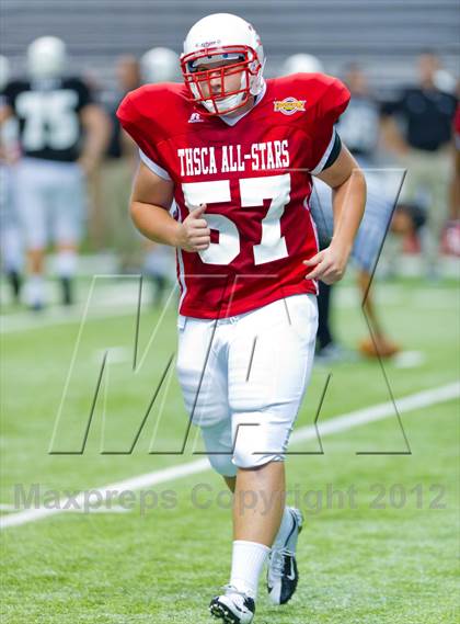 Thumbnail 3 in THSCA All-Star Football Game photogallery.