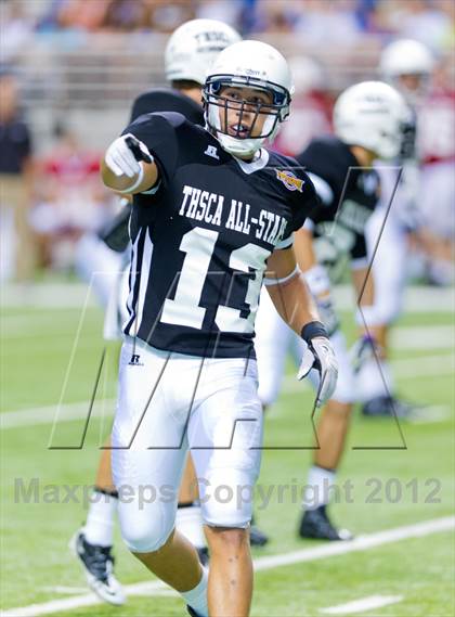Thumbnail 1 in THSCA All-Star Football Game photogallery.