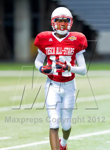 Thumbnail 3 in THSCA All-Star Football Game photogallery.